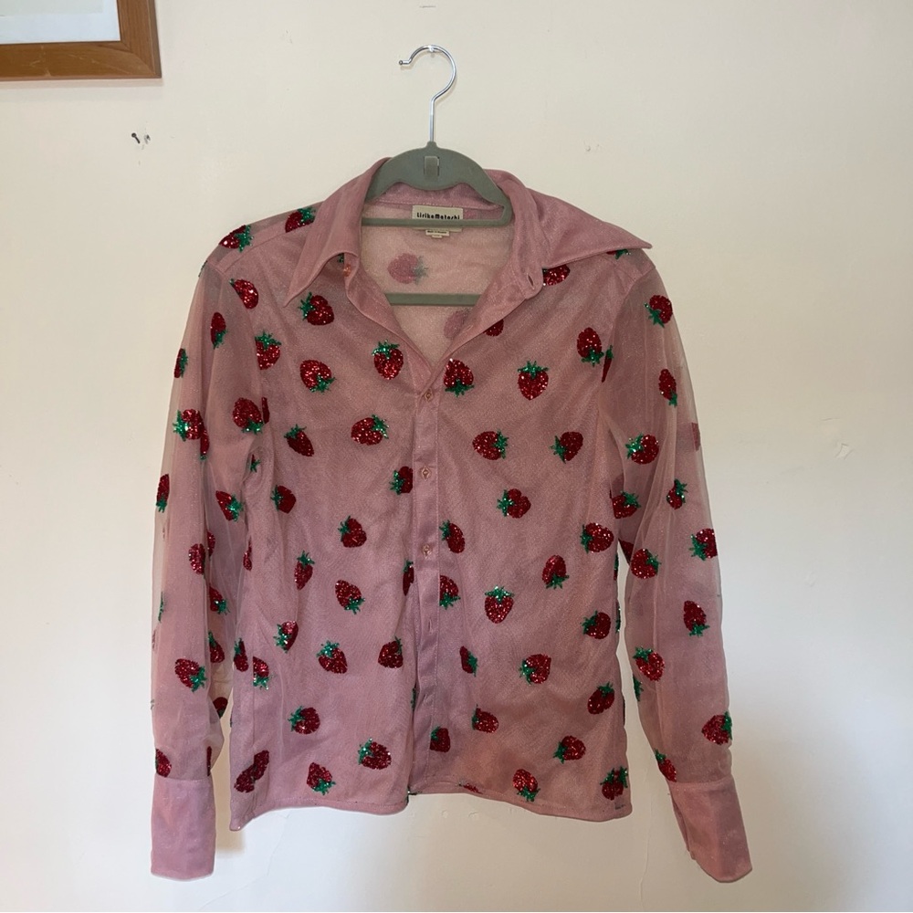 Lirika Matoshi Strawberry Shirt size XS